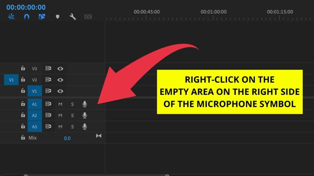 Step 1 Right-Click next to the microphone symbol