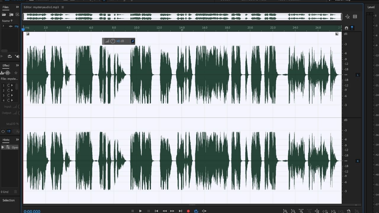 Step 3 Select the (complete) audio track