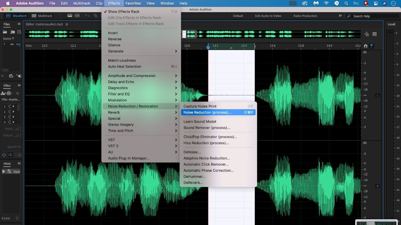 Step 4 Apply the Noise Reduction Part 1