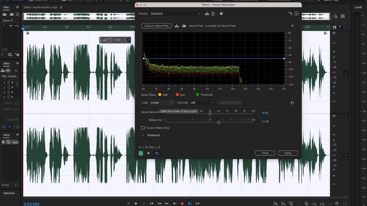 Step 5 Apply the Noise Reduction Part 2